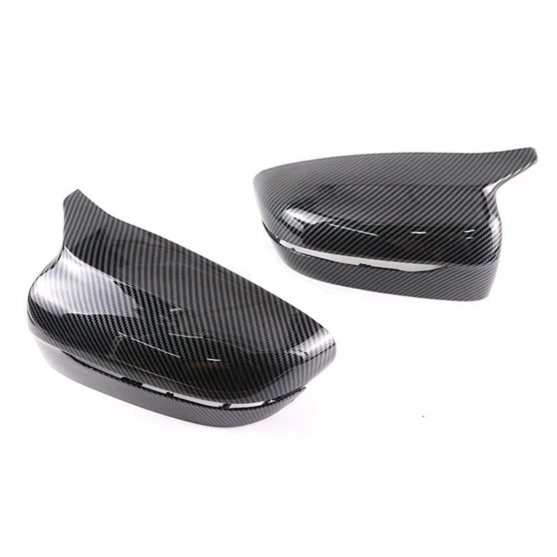 F80 Style Gloss Black Mirror Caps – Elevate Your G20's Street Presense