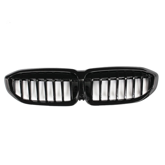 PRE-LCI BMW G20 330i Shadow Line Dual-Slat Grille - Budget Aftermarket