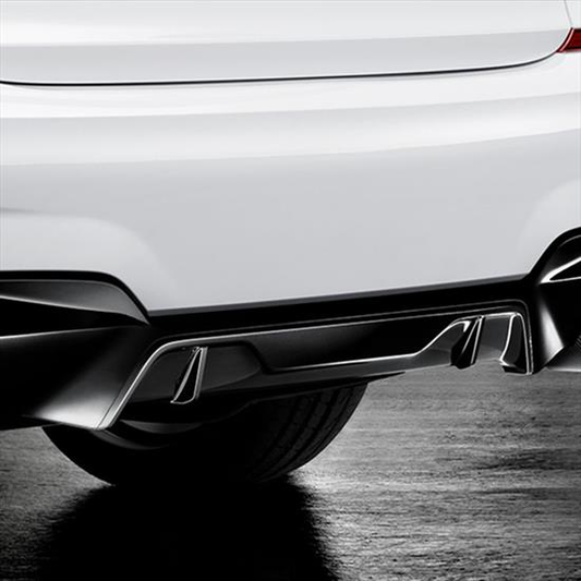 Genuine BMW G20 M340i M Performance Rear Diffuser - Gloss Black