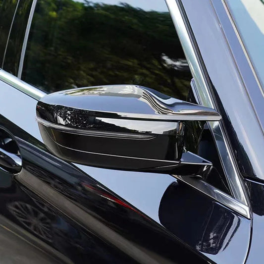 Gloss Black G80 M3-Style Mirror Cap [LH + RH Set] with FREE Pry Tool Included