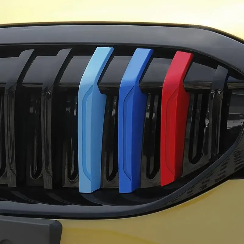 Grille Inserts for Single Slat Grille - Add a Splash of Eye Catching M Sport Color to Your BMW