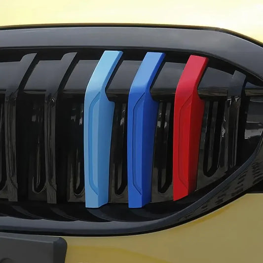 Grille Inserts for Single Slat Grille - Add a Splash of Eye Catching M Sport Color to Your BMW