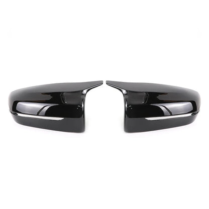 F80 Style Gloss Black Mirror Caps – Elevate Your G20's Street Presense