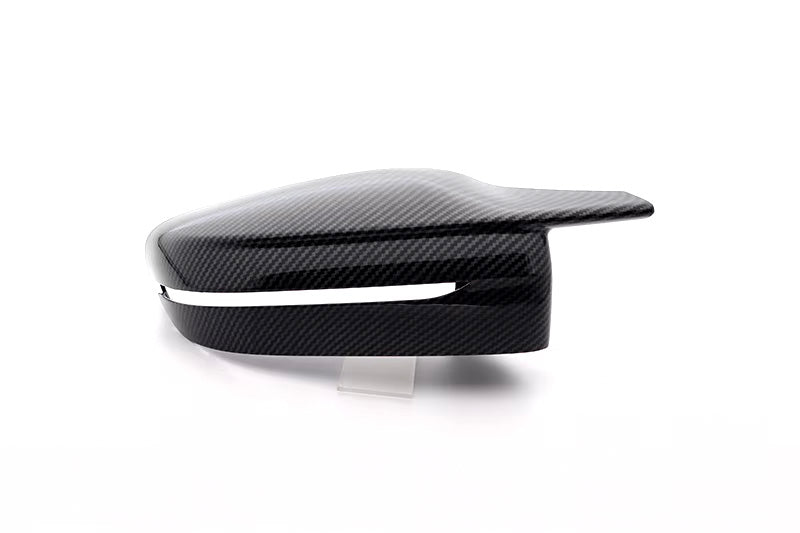 Carbon Fiber Design G80 M3 Style Mirror Cap [LH + RH Set] with FREE Pry Tool Included