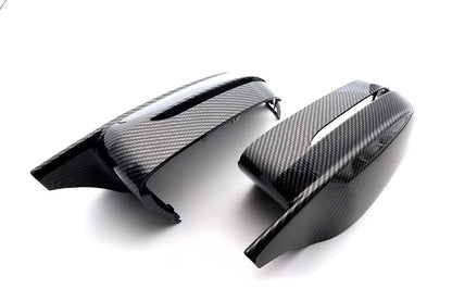 Carbon Fiber Design G80 M3 Style Mirror Cap [LH + RH Set] with FREE Pry Tool Included