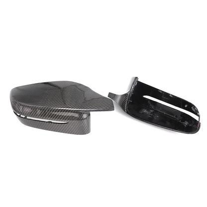 Carbon Fiber G80 M3 Style Mirror Cap [LH + RH Set] with FREE Pry Tool Included
