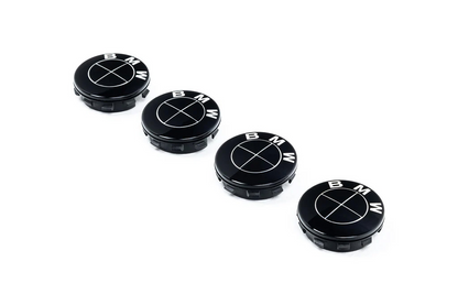 Exclusive Black Out Floating Wheel Center Caps - Limited Edition