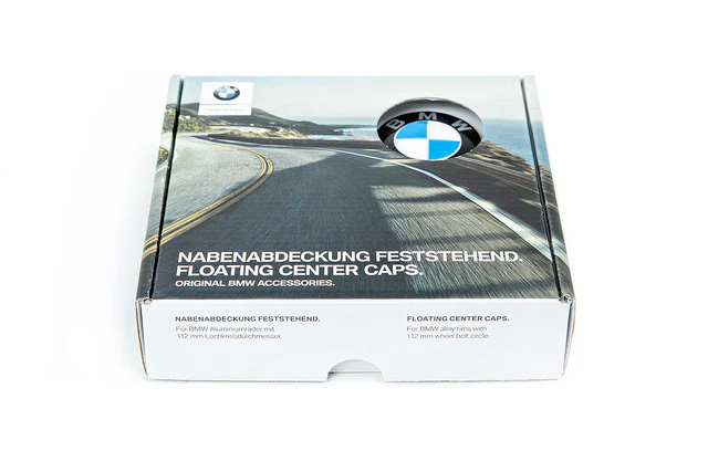 Exclusive Black Out Floating Wheel Center Caps - Limited Edition