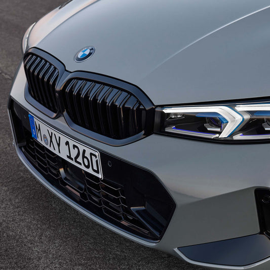 Genuine BMW LCI M340i Single Slat Kidney Grille - Shadow Line