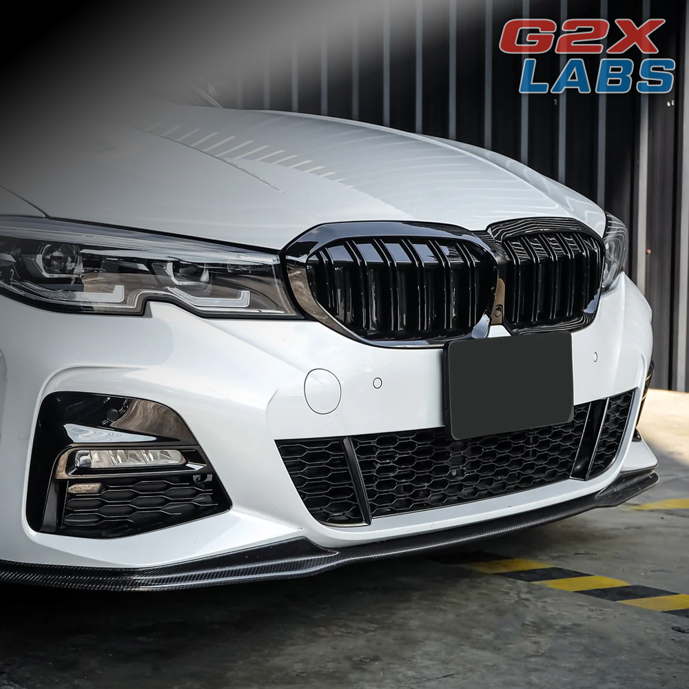 PRE-LCI BMW G20 M340i Shadow Line Dual-Slat Grille - High Quality Aftermarket