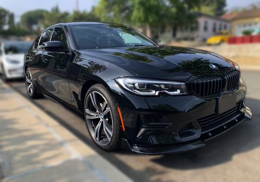 Gloss Black Front Lip for G20 Sport Line - Add an Aggressive Edge to Your Sport Line